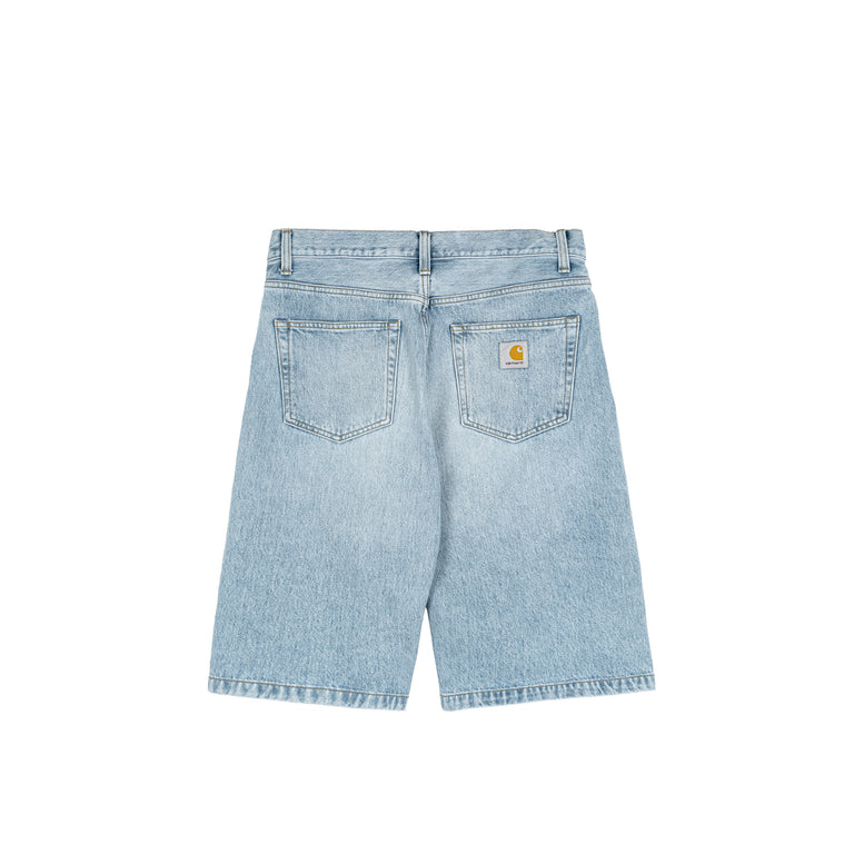 Carhartt WIP Langdon Short - 28 / Blue Heavy Worn Bleached - 2