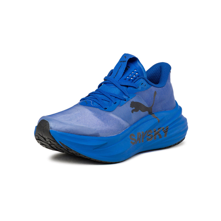 Puma x Saysky Deviate Nitro Elite 4 - 35.5 / Flat Dark Gray / Vivid Blue - 2