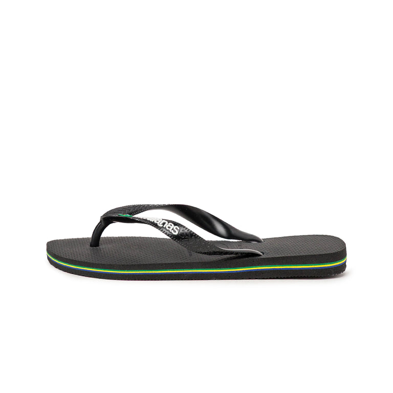 Havaianas Brasil Logo - 37-38 / Black
