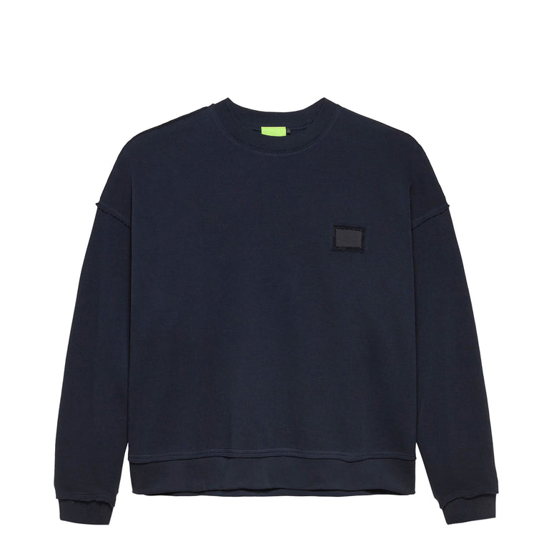 New Amsterdam Surf Association Lace Crewneck - L / Night / Black - 2
