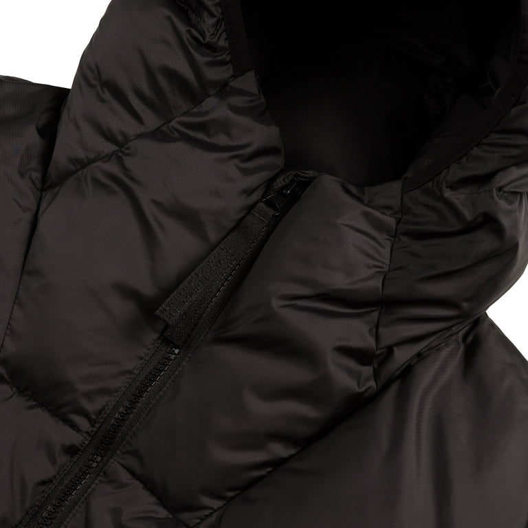 Lacoste Short Water-Repellent Hooded Puffed Jacket