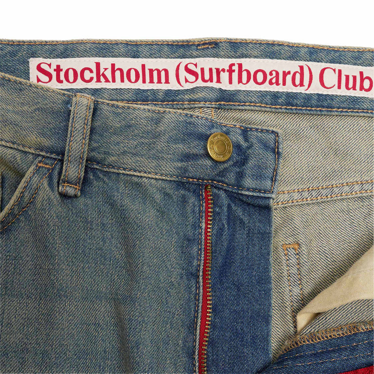 Stockholm Surfboard Club Frank Jeans - 33 / Sand Blue - 5