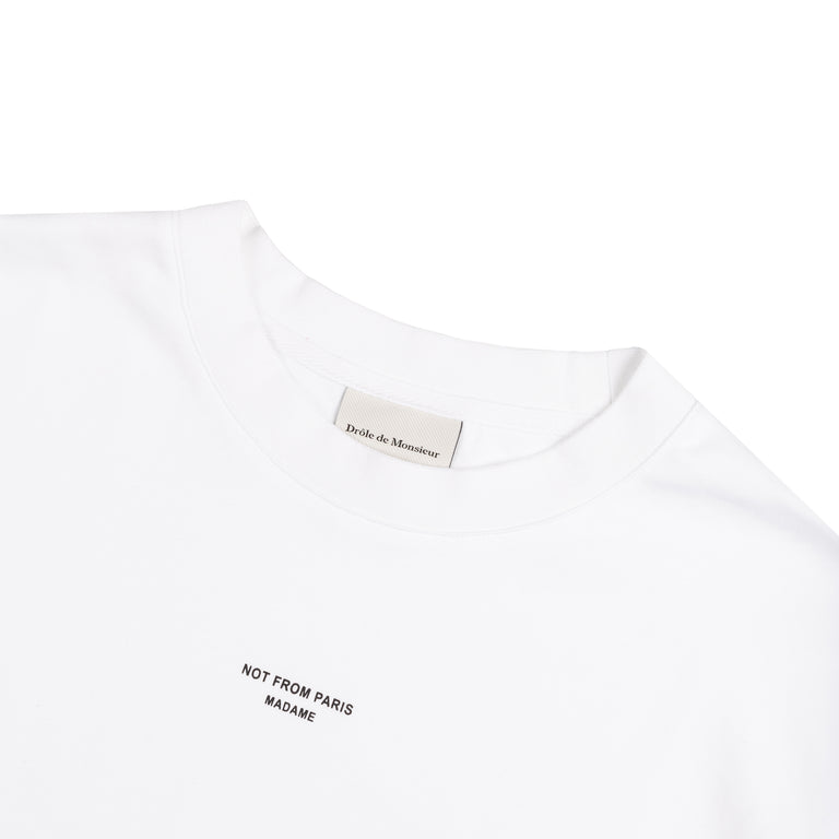 Drole de Monsieur Le T-Shirt Slogan Classique