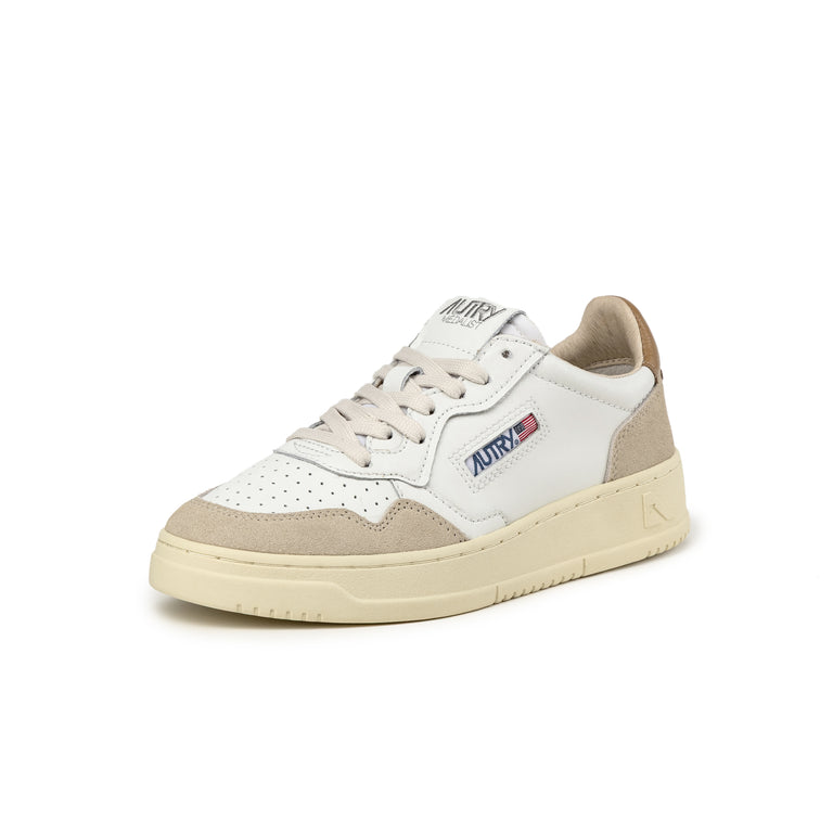 Autry Medalist W *Leather / Suede* - 41 / White / Brown Sugar - 2
