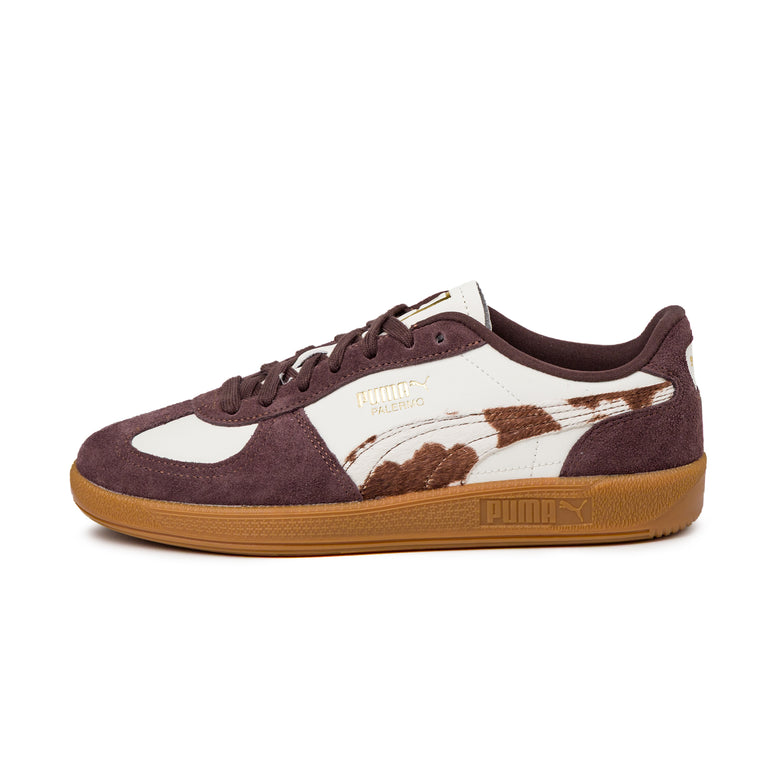 Puma Palermo *Cow* - 38 / Warm White / Chocolate Brown / Gum
