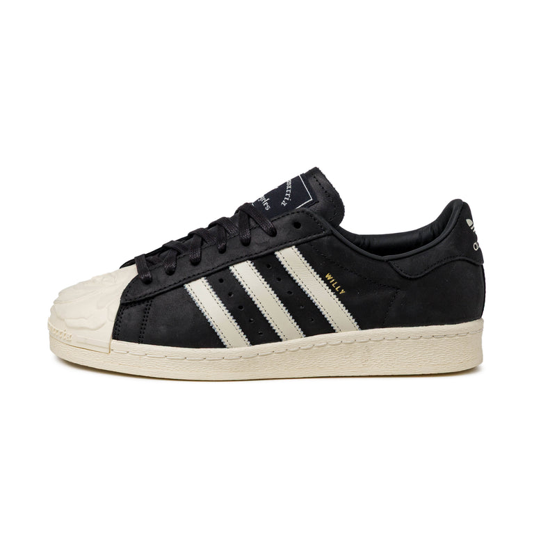 Adidas x Willy Chavarria Superstar - 42 / Core Black / Cream White / Gold Metallic
