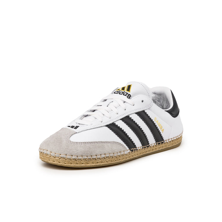 Adidas x CLOT by Edison Chen Sambadrille - 36 2/3 / Footwear White / Core Black / Footwear White - 5