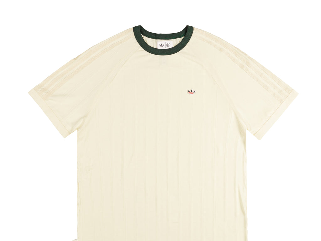【adidas】x CLOT Tシャツ II リブ◇Tシャツ adidas Originals x CLOT Rib Unisex T-Shirt Beige JN7728