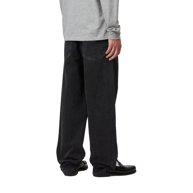 Carhartt WIP Aaron Pant - 29 / Black Stone Washed - 4