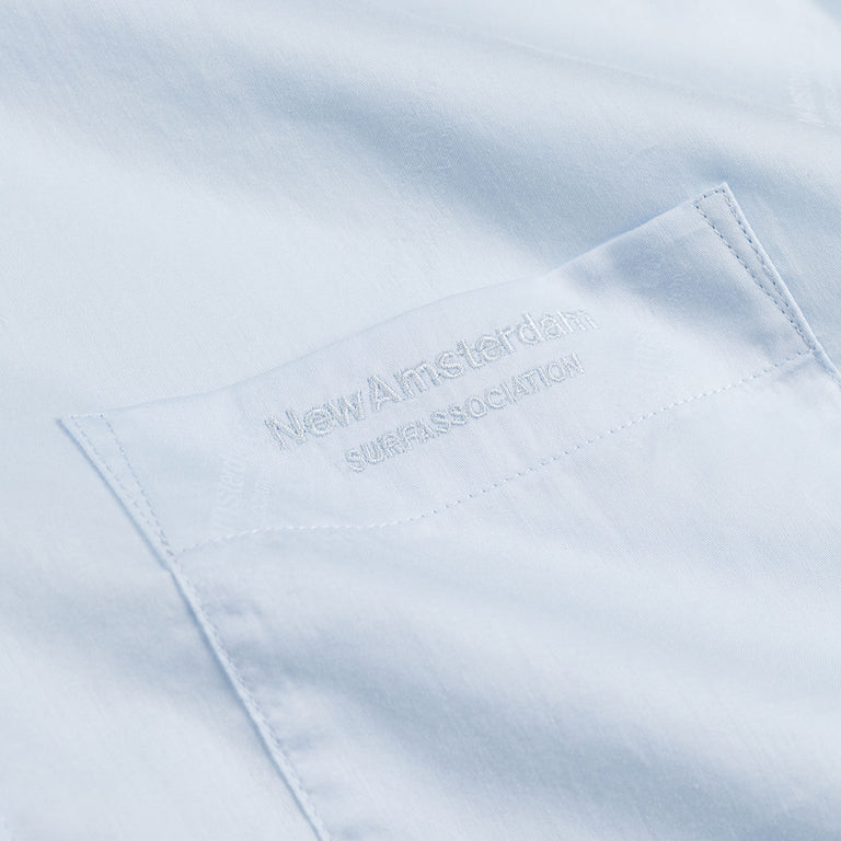 New Amsterdam Surf Association Fluid Shirt Logo Jaquard