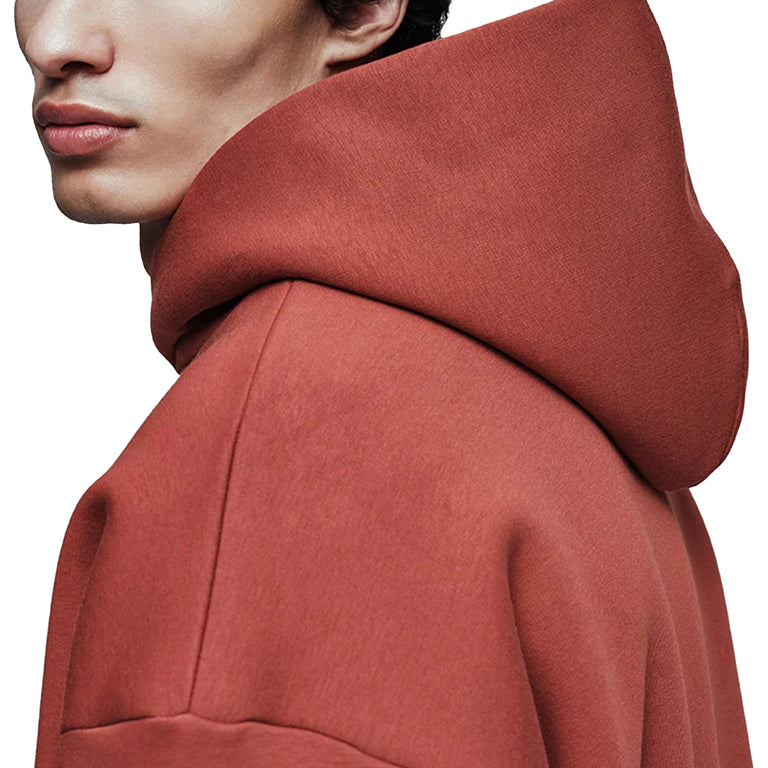 Perplex Armor Zip Hoodie Burgundy - XS / Rust Red - 3