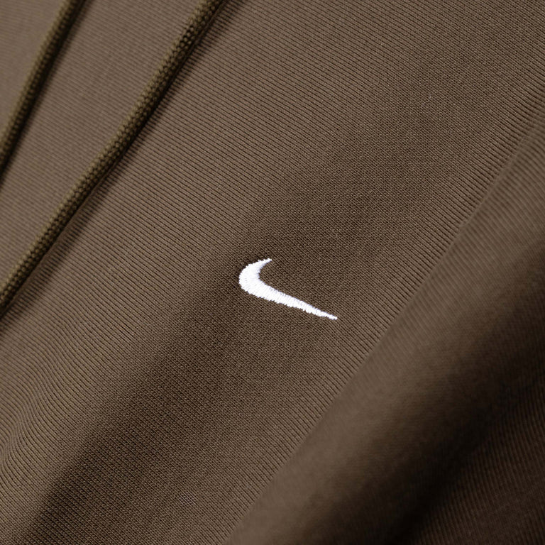 Nike	Solo Swoosh Hoodie - L / Dark Hazel /White - 4