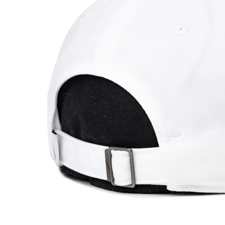 Nike	Club Unstructured Swoosh Cap - M/L / White / White - 3