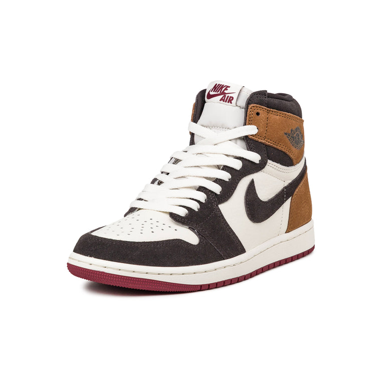Nike Air Jordan 1 Retro High OG *Love Letter* - 40 / Shadow Brown / Team Red / Light British Tan - 4