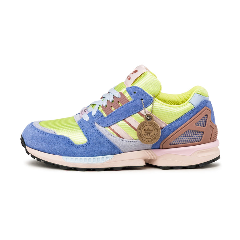 Adidas ZX 8000 *Made in Germany* - 42 2/3 / Semi Frozen Lemon / Wonder Quartz / Blue Fusion - 1