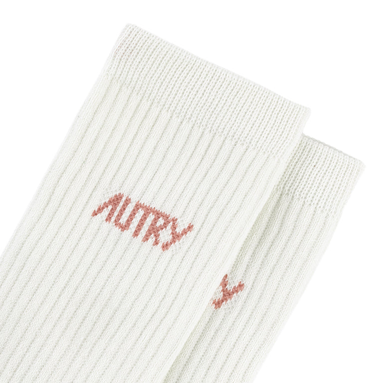 Autry Stars Socks - S / Cream / Pink - 2