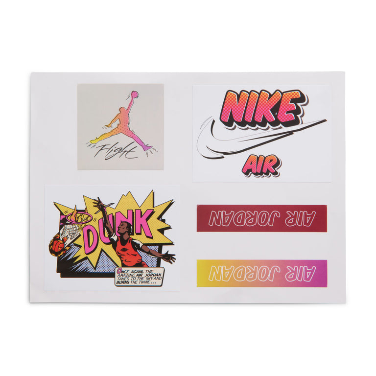 Nike Air Jordan 4 Retro *Comic* - 40 / Off White / Anthracite / Light Arctic Pink - 8