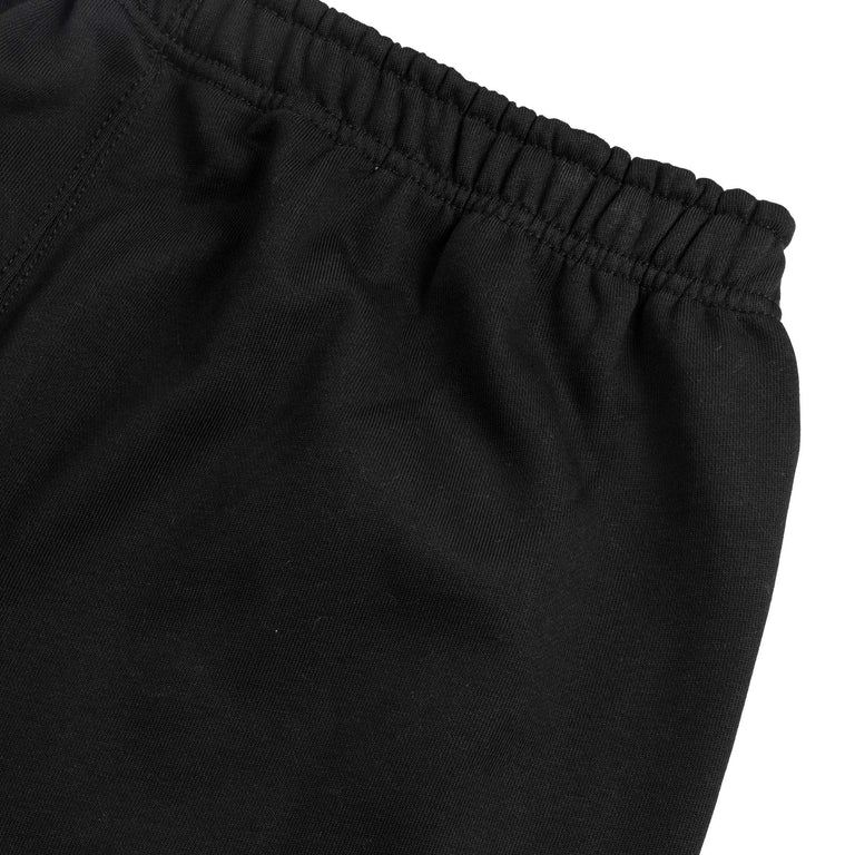 Nike	Solo Swoosh Cuffed Fleece Pants - XXL / Black / Black / White - 4
