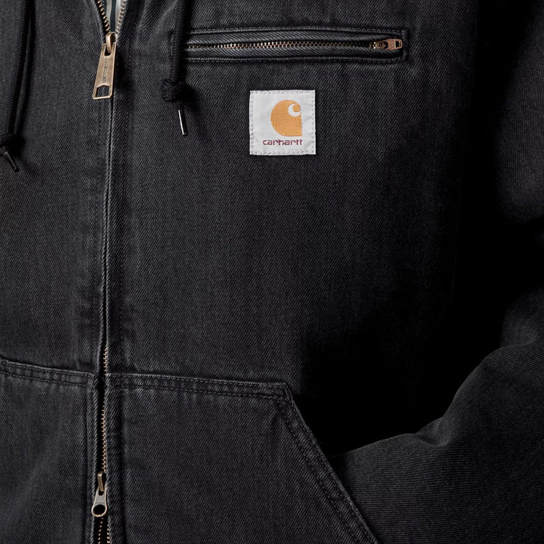 Carhartt WIP Cleveland Jacket - M / Black / Stone Washed - 5
