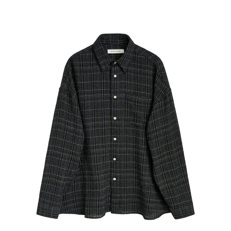 Sunflower Stable Shirt - L / Black Check
