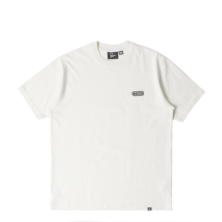 By Parra Wrapped Around Logo T-Shirt - XXL / Dirty White - 1