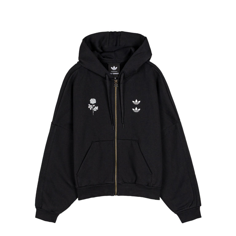 Adidas x Willy Chavarria Heavyweight Zip Hoodie - XXL / Black
