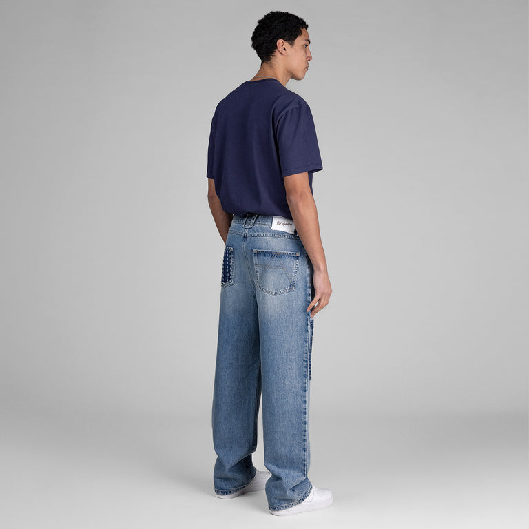Axel Arigato Patchwork Relaxed Jeans 