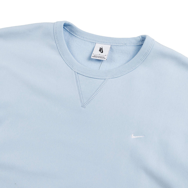 Nike	Solo Swoosh Fleece Crewneck - XXL / Celestine Blue / White - 2
