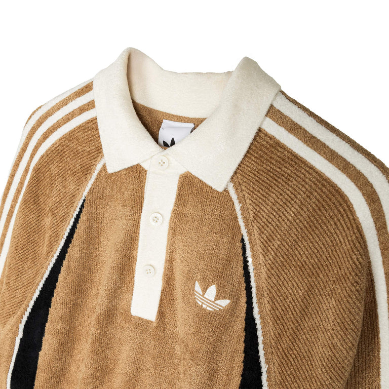 Adidas Retro Remix Teamgeist Poloshirt - XXL / Cardboard / Black / Off White - 2
