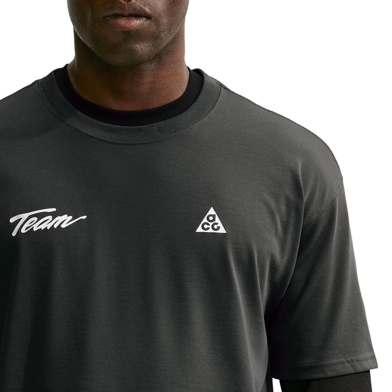Nike ACG Dri-FIT *All Conditions Racing Department* T-Shirt - XXL / Dark Smoke Grey - 3