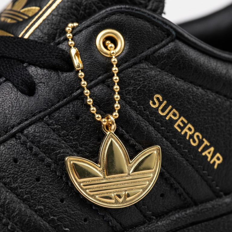 Adidas Superstar II - 39 1/3 / Core Black / Core Black / Gold Metallic - 4
