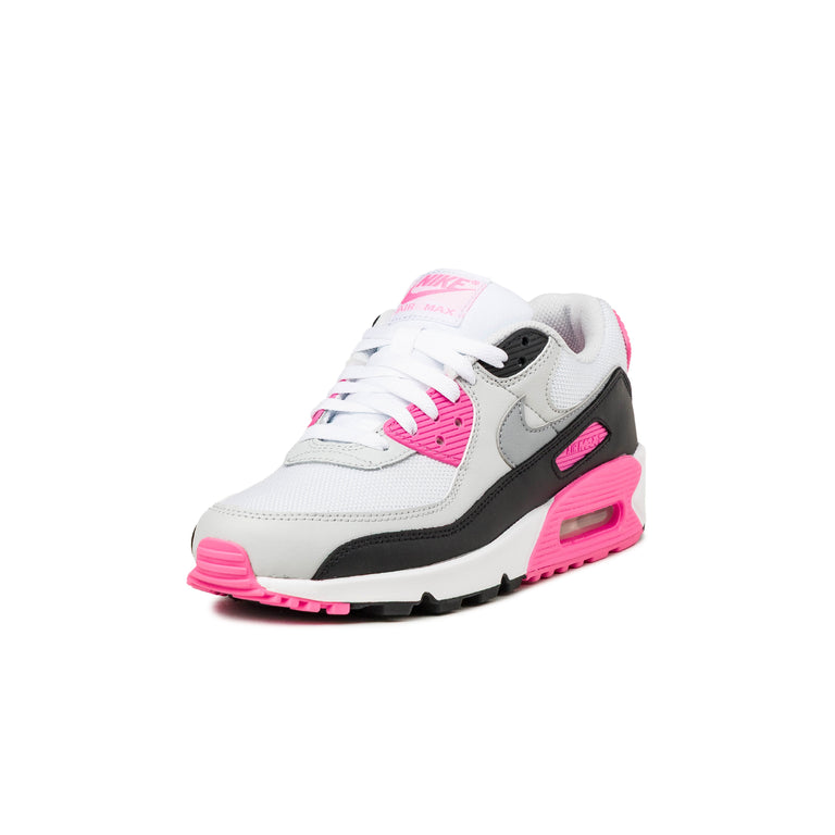 Nike Wmns Air Max 90 - 36.5 / White / Pink Glow / Black / Wolf Grey - 2
