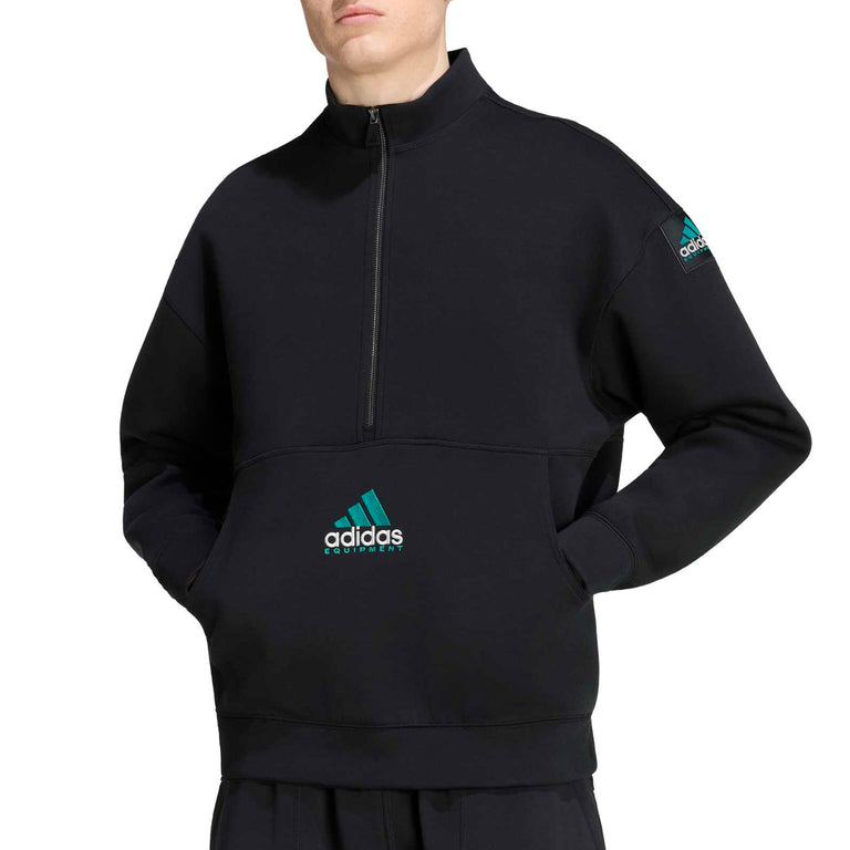 Adidas	Equipment Spacer Half-Zip - L / Black - 2