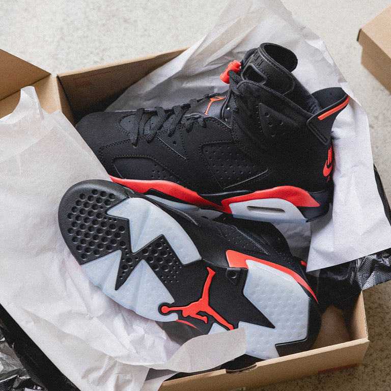 Nike Air Jordan 6 Retro *Infrared Salesman* onfeet