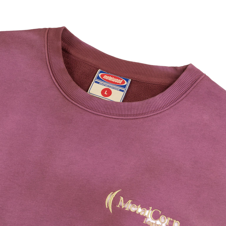 Metalwood Metalcorp Crewneck Sweatshirt - XXL / Vino - 2
