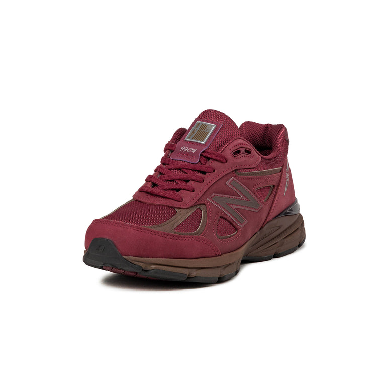 New Balance 990 v4 *Made in USA* - 40 / Monarch Burgundy / Pumpernickel / Black - 2
