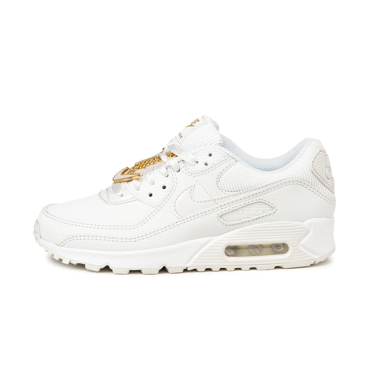 Nike	Wmns Air Max 90 - 45 / Summit White / Summit White / Dark Beetroot - 1