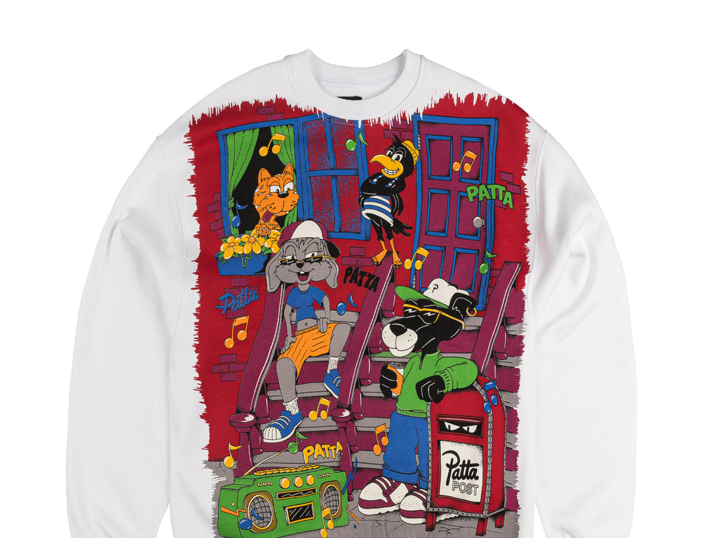 Patta Block Party Crewneck Sweater Apparel » Buy online now!
