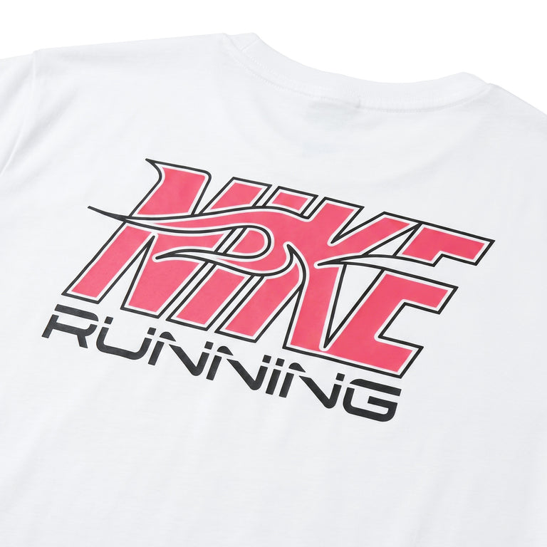 Nike	Stride Dri-FIT Running T-Shirt - XXL / White / Fusion Red / Black - 3