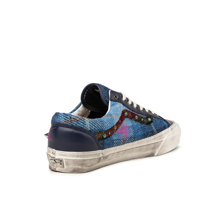 Vans x Harris Tweed Old Skool 36 LX - 35 / Navy / Multi - 3

