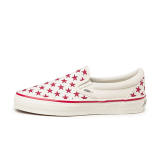 Vans Classic Slip-On *Stars* - 37 / White / Red