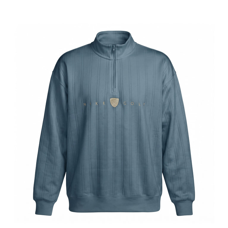 Nike	Fairway Fresh Therma-FIT Oversized 1/2-Zip Golf Top - XXL / Smokey Blue / Limestone
