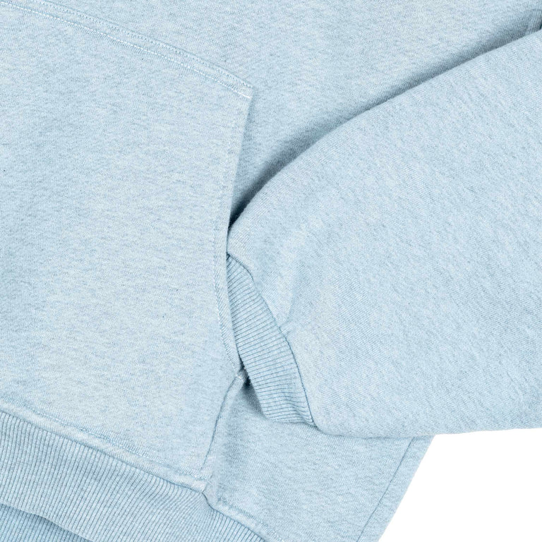 ERL Heathered Hoodie Knit - S / Blue - 3
