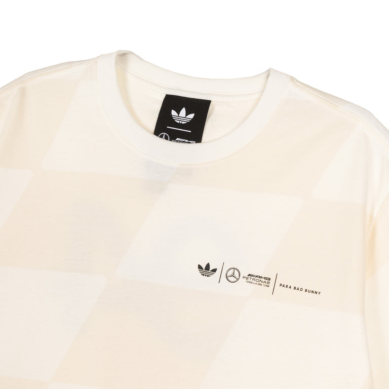 Adidas x Bad Bunny x Mercedes-AMG F1 T-Shirt - XXL / Crystal White / Crystal White - 3
