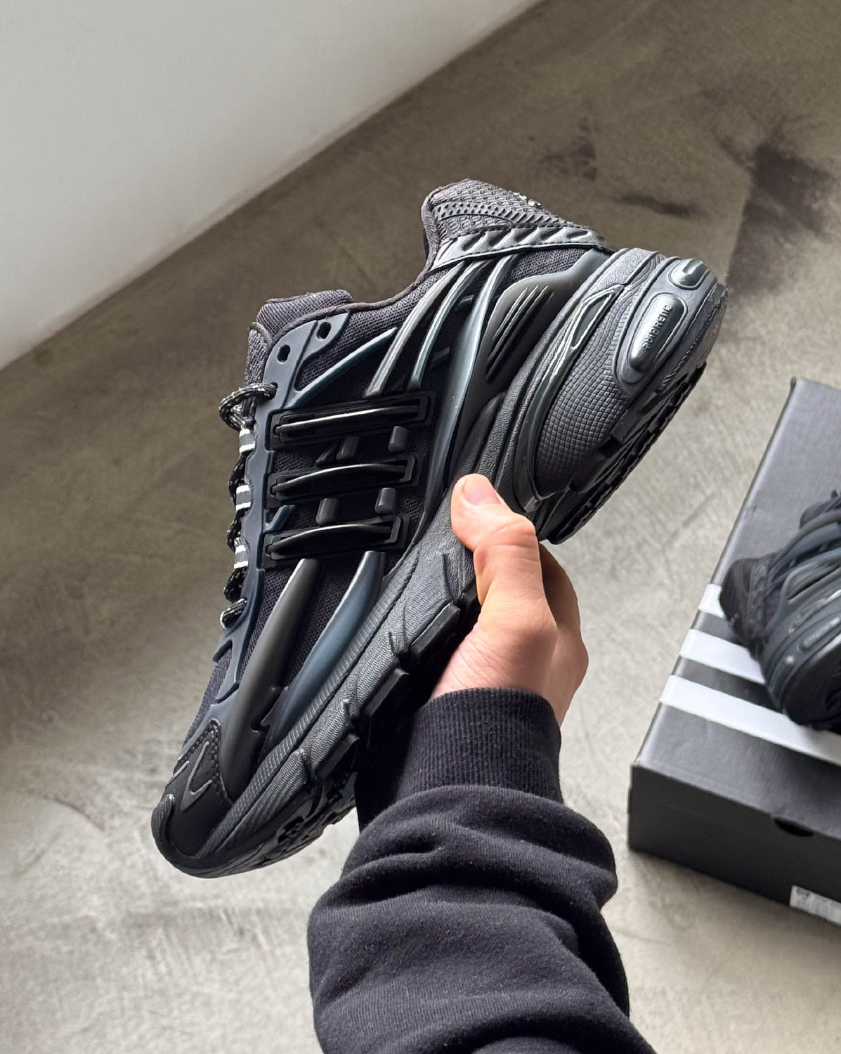 pharrell adidas black