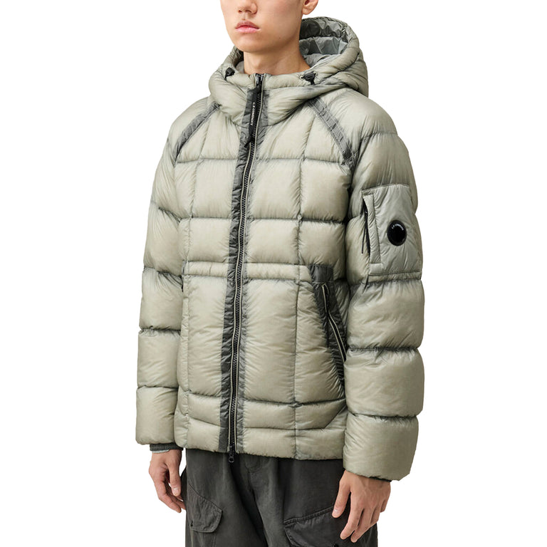 C.P. Company D.D. Shell Hooded Down Puffer Jacket - XXL / Flint Grey - 2
