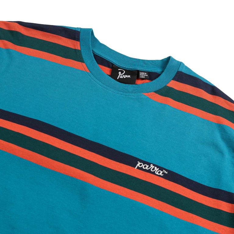 By Parra Script Striped T-Shirt