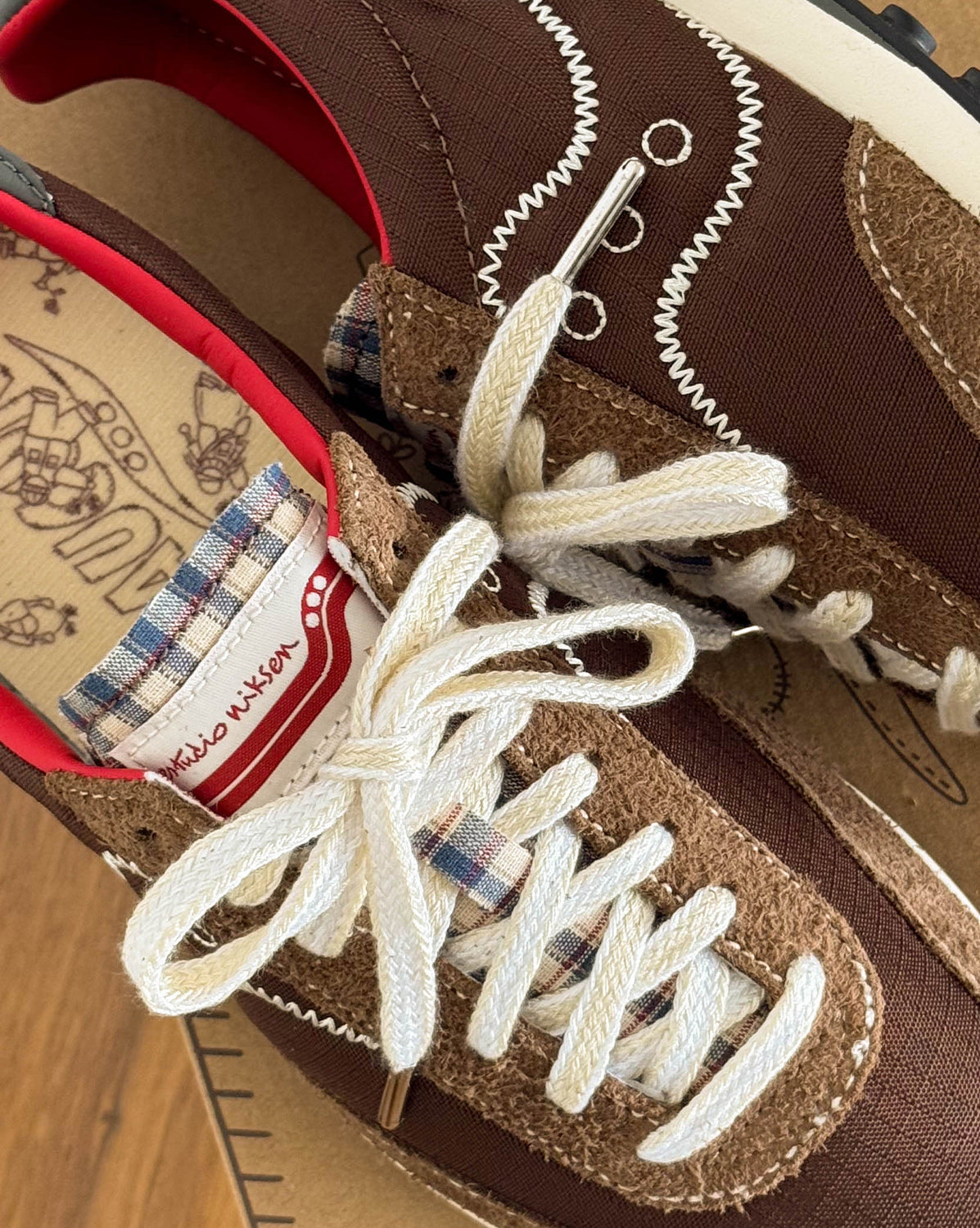Saucony x Estudio Niksen Trainer 80 sneakers » bestel nu online!