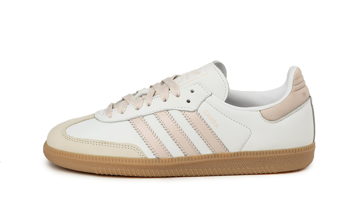 靴 SAMBA OG SHAD/CREA/GOLD (adidas) adidas Samba OG Wonder Gold Metallic (Women's) - IG1964 - US