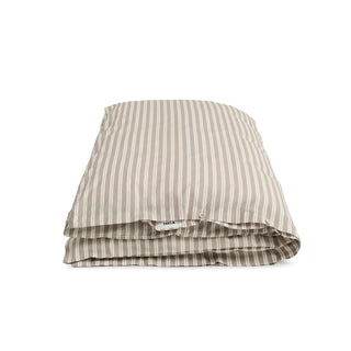 Tekla Duvet Cover - 140 x 200cm / Clay Stripes